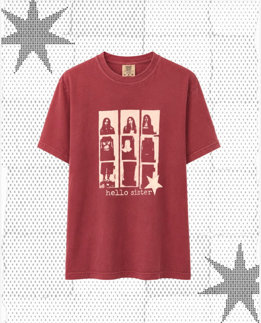Red "people pleaser" Polaroid Vintage Tee